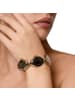 Steel_Art Gliederarmband Damen Clarice silberfarben poliert in goldfarben