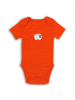 Schlummersack Bio Baby-Bodys kurzarm 5er-Pack in Hellblau-Rot