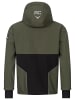Rock Creek Softshelljacke in Dunkelgrün