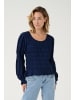 Cream Langarm-Bluse CRHenva Regular fit in Dress Blues