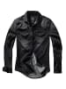 Brandit Hemd "Riley Denim Shirt Long Sleeve" in Schwarz