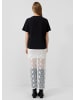 QS T-Shirt  in  99D1_schwarz