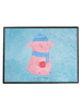 Mr. & Mrs. Panda tischmatte Schwein Glühwein ohne Spruch in Eisblau