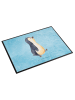 Mr. & Mrs. Panda tischpad Pinguin mHerzieren ohne Spruch in Eisblau