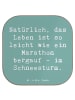 Mr. & Mrs. Panda Glasuntersetzer Spruch Leichtigkeit im Leben mi... in Meeresbrise