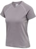 Hummel Hummel T-Shirt Hmlmt Yoga Damen Feuchtigkeitsabsorbierenden Nahtlosen in MINIMAL GRAY