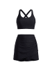 faina Women Swimwear in Black
