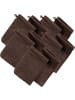 Erwin Müller Frottier Waschhandschuh 10er-Pack Heidelberg in braun