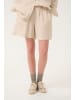 My Essential Wardrobe Shorts KellyMW Casual fit in Oatmeal AOP