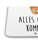 Mr. & Mrs. Panda Bieruntersetzer Bär Kommunion mit Spruch in Weiß