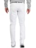 Cipo & Baxx Herren Regular Fit Jeans Mid Waist in White