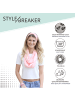 styleBREAKER Loop Schal in Grau-Schwarz
