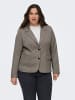 ONLY Carmakoma Blazer in Humus