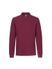 IDENTITY Polo Shirt stretch in Bordeaux