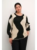 KAFFE curve Strickpullover KCvilma in Abstract Knit Pattern