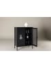 ebuy24 Schwarz 80 x 40 cm