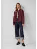 s.Oliver Sweatshirt Jacke in 3902_bordeaux