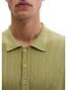 Marc O'Polo Strick-Poloshirt regular in Vibrant Fern