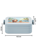 Mr. & Mrs. Panda Bento Box Panda Schwimmbad Pommes Design ohne S... in Blau Pastell