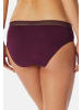 Schiesser Perioden Slip Secret Care in Schwarz / Pflaume