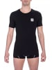 Bikkembergs Schwarz Baumwolle Herren T-Shirt