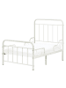 Beliani Kinderbett ANAIS in Weiß - (W) 96 x (H) 111 x (L) 138 cm