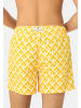 Gassa d’Amante Badeshorts Sanremo in Gelb