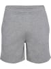 Hummel Verstellbare Taille Kurze Hose Hmlpulse Lebensstil Erwachsene in GREY MELANGE