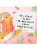Mr. & Mrs. Panda Einladungskarte Spruch Deine Stimme zählt mit S... in Weiß