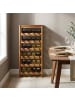 relaxdays Weinregal - (B)36 x (H)82 x (T)24 cm