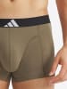 adidas Trunk Active Flex Cotton Body in schwarz, khaki