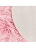 Beliani Schaffell MAMUNGARI in Rosa - (W) 60 x (H) 6 x (L) 180 cm