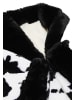 CHANI Damen Poncho in Schwarz Wollweiss