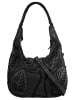 Samantha Look Shopper echt Leder in schwarz