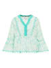 IZIA Damen Tunika in Weiss Aqua
