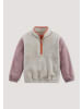 Hessnatur Fleece Sweatshirt in altrosa