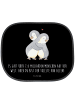 Mr. & Mrs. Panda sonnenschutz Pinguine Kuscheln mit Spruch in Schwarz