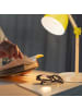 relaxdays Schreibtischlampe in Gelb