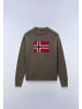 Pullover "D-Mura C" in Grün