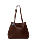 BAGmori Shopper-Tasche in Bordeaux