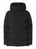Pieces Wattierte Jacke in Black