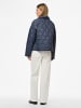 Pieces Steppjacke in Ombre Blue