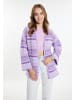 IZIA Damen Cardigan in Flieder Mehrfarbig