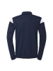 uhlsport  1/4 ZIP TOP Squad 27 in marine/weiß