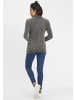 Oxmo Strickpullover OXEstella in Grau