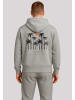 F4NT4STIC Hoodie Escape Discover the World Palm Trees in grau meliert