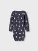 name it Unisex Baby Body mit Allover Print in Blau