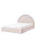 Beliani 2-tlg Doppelbett MOUZON in Beige