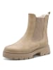 Marco Tozzi Chelsea Boots in Beige
