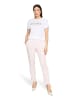 BETTY & CO Casual-Shirt mit Stickerei in Patch White/Silver